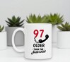 foto 3 Leeftijd mok 97 jaar leuk cadeau voor een 97 jarige grappig ouder dan het internet