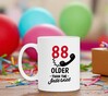 foto 3 Leuk leeftijd mok 88 jaar grappige tekst ouder dan het internet