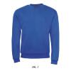 Modieuze sweater trui unisex royal blauw