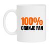 Mok 100 procent oranje fan
