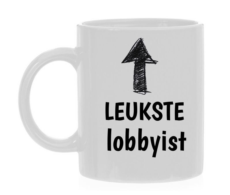 Mok voor de leukste lobbyist