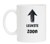 Mok voor de leukste zoon! grappige mok