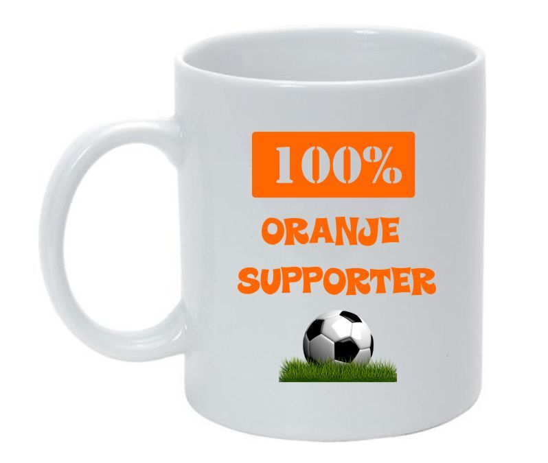 Mok voor een echte oranje supporter Wereldkampioenschap