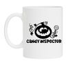 Mok voor Halloween pumpkin candy inspector snoep inspecteur
