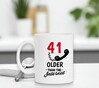 foto 2 Mok voor hem of haar die 41 wordt ouder dan het internet grappig mok