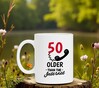 foto 3 Mok voor hem of haar die 50 wordt leuk kado ouder dan het internet!