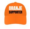 Pet oranje supporter design pet