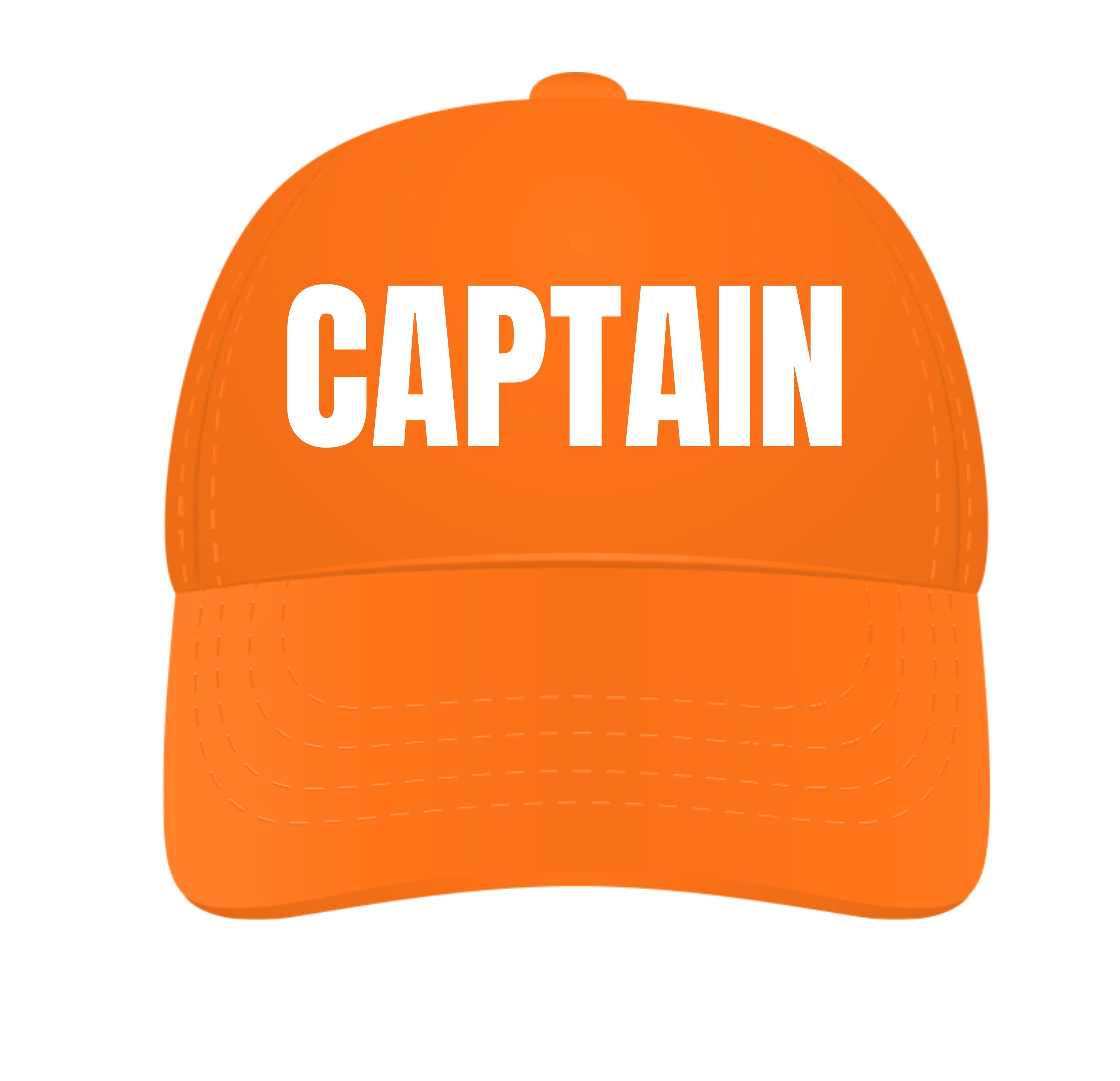 Pet oranje team captain
