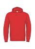 Rode Hoodie sweater voor mannen bedrukbaar