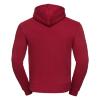 foto 2 Rode Sweatshirt met dubbellaags capuchon mannen unisex