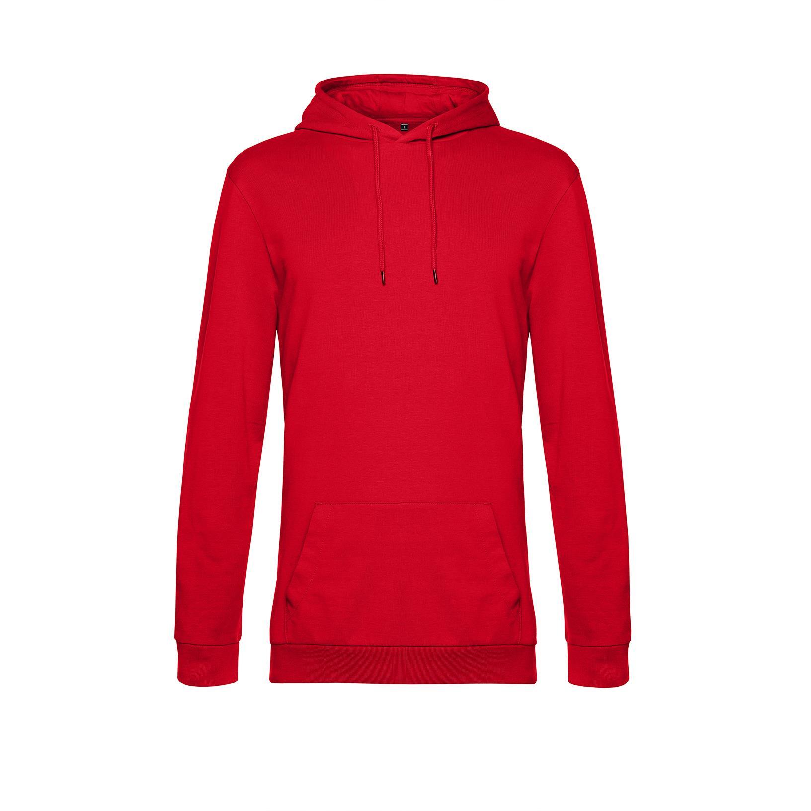 Rode Trendy hoodie voor mannen bedrukbaar