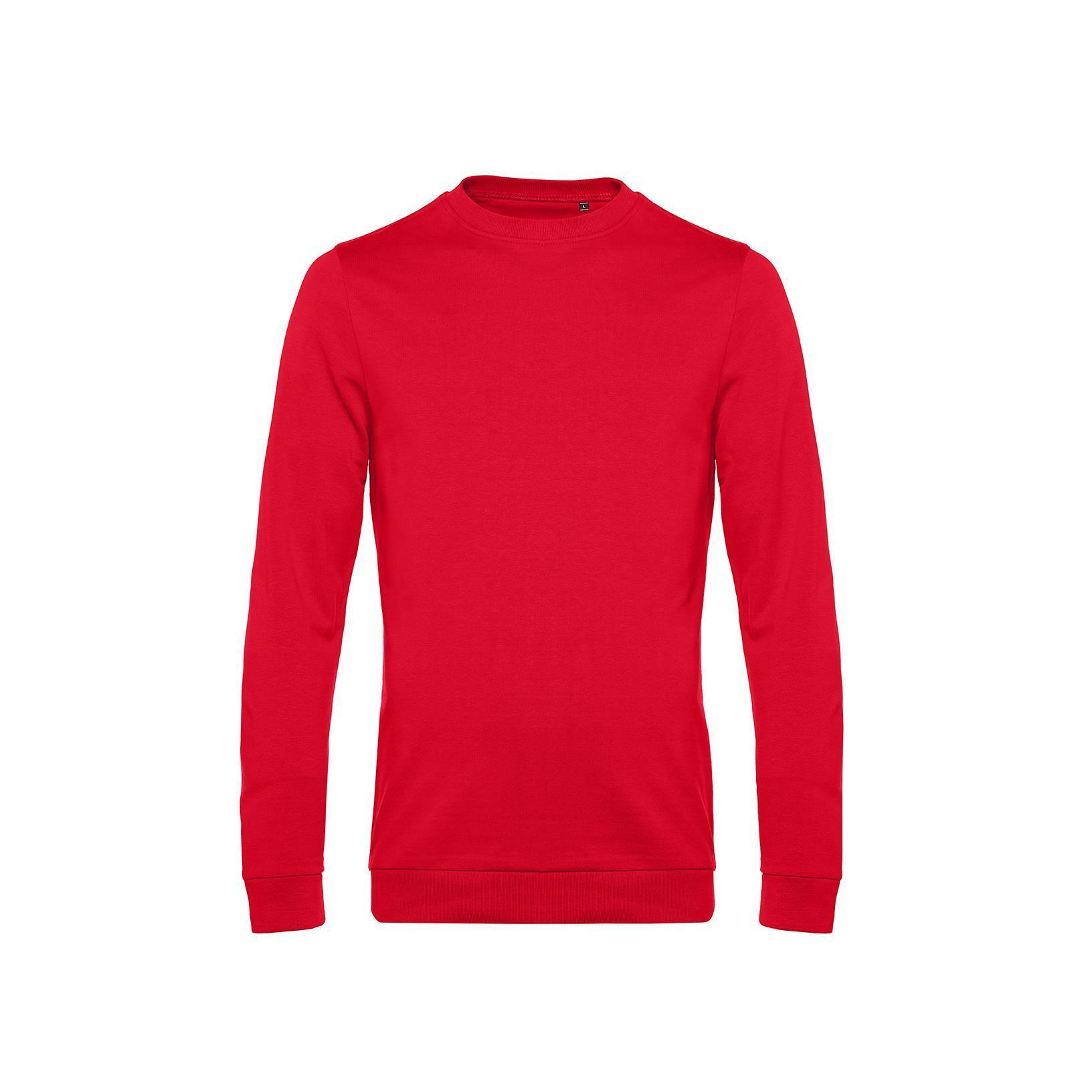 Rode Trendy Sweater sweatshirt trui unisex heren 