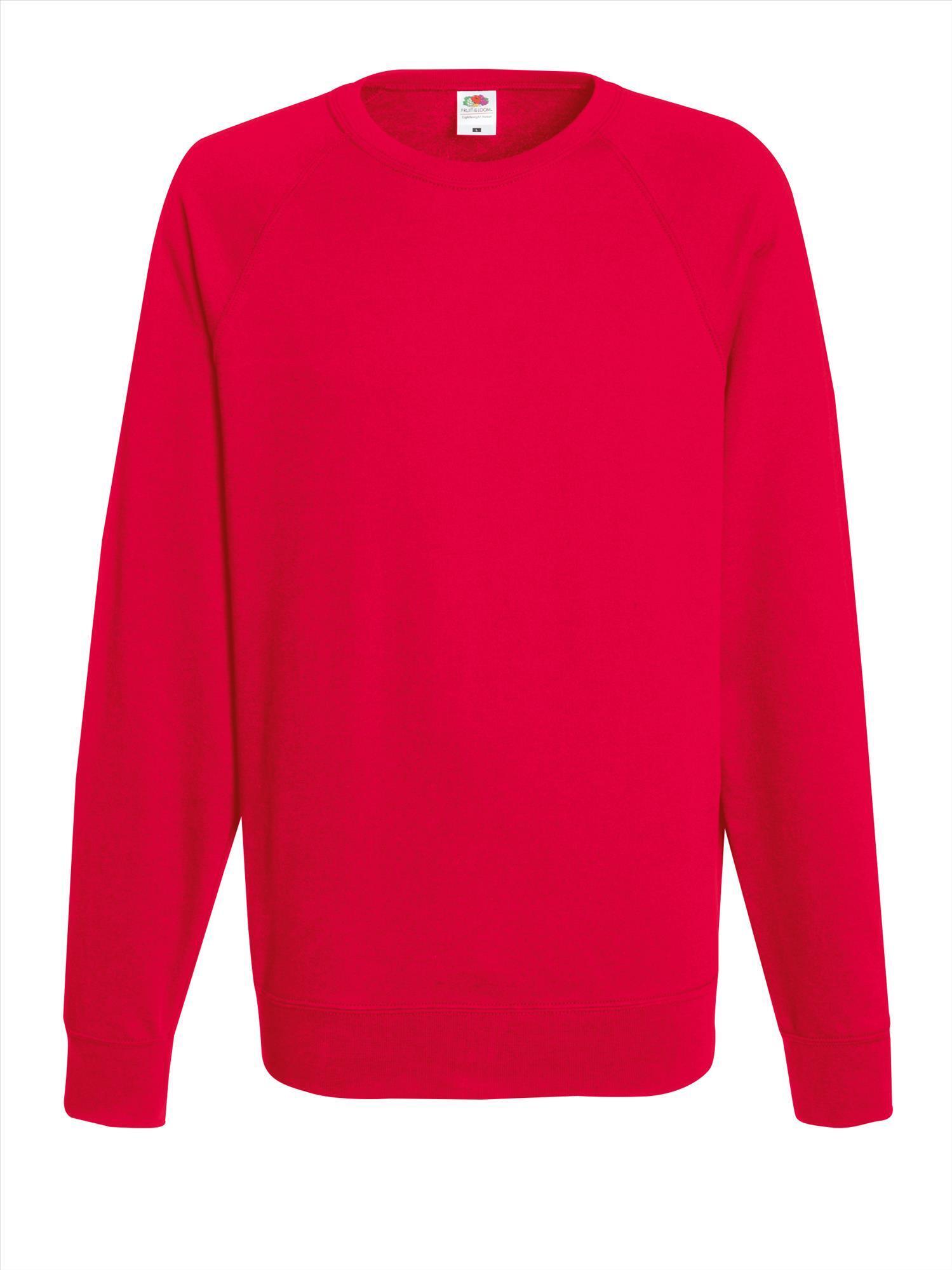 Rode Trui sweater lichtgewicht unisex 