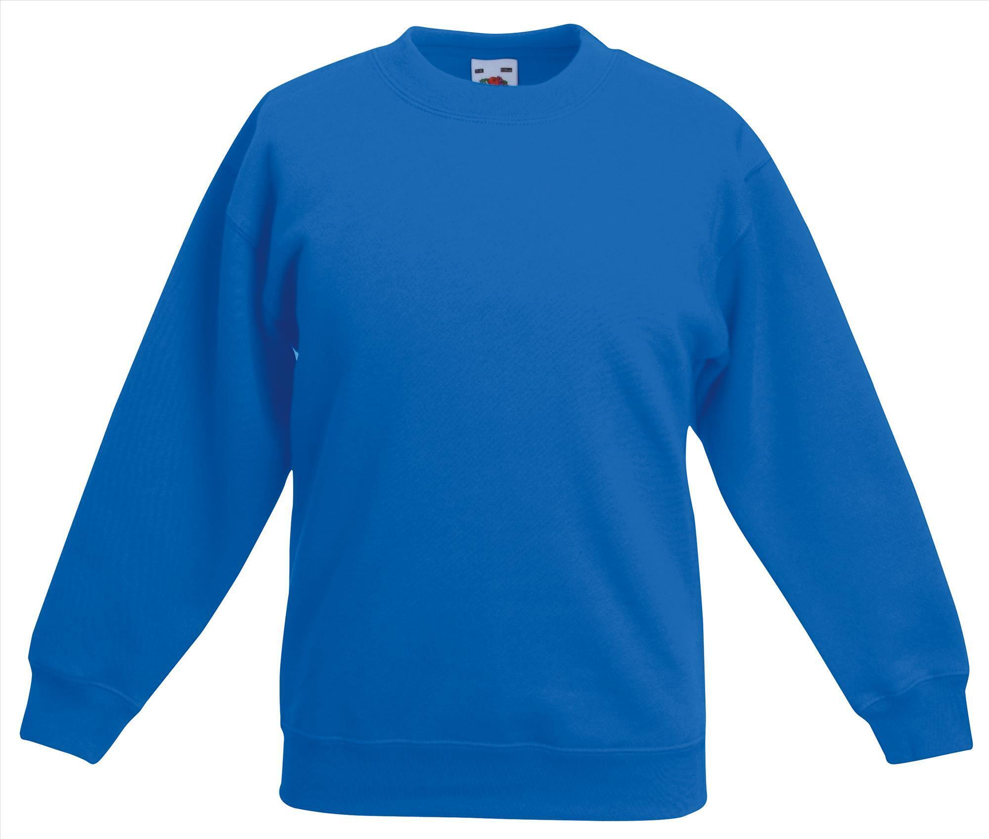 Royal blauwe kinder trui Kinder sweater Premium