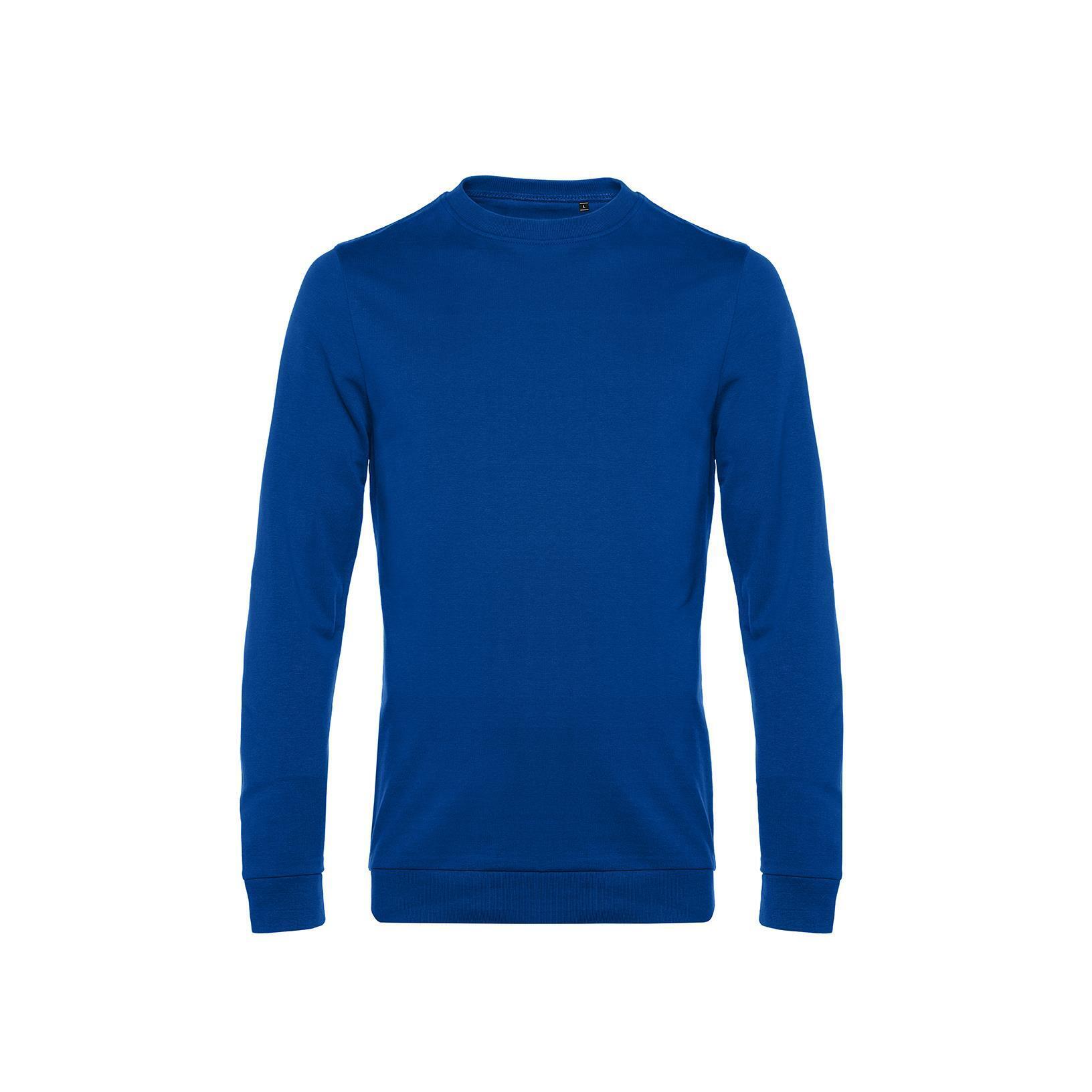 Royal blauwe Trendy Sweater sweatshirt trui unisex heren 