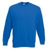 Royal blue blauwe trui sweater klassieke uitvoering unisex
