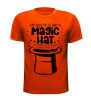 foto 7 Shirtje my mouth is like a magic hat magische hoed grappig goochelaarshoed je weet niet wat er tevoorschijn komt!