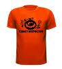 Shirtje voor Halloween pumpkin candy inspector snoep inspecteur