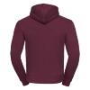 foto 2 Sweatshirt met dubbellaags capuchon mannen unisex burgundy rood