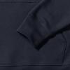 foto 5 Sweatshirt met dubbellaags capuchon mannen unisex Donker blauw 