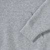 foto 5 Sweatshirt met dubbellaags capuchon mannen unisex licht grijs 