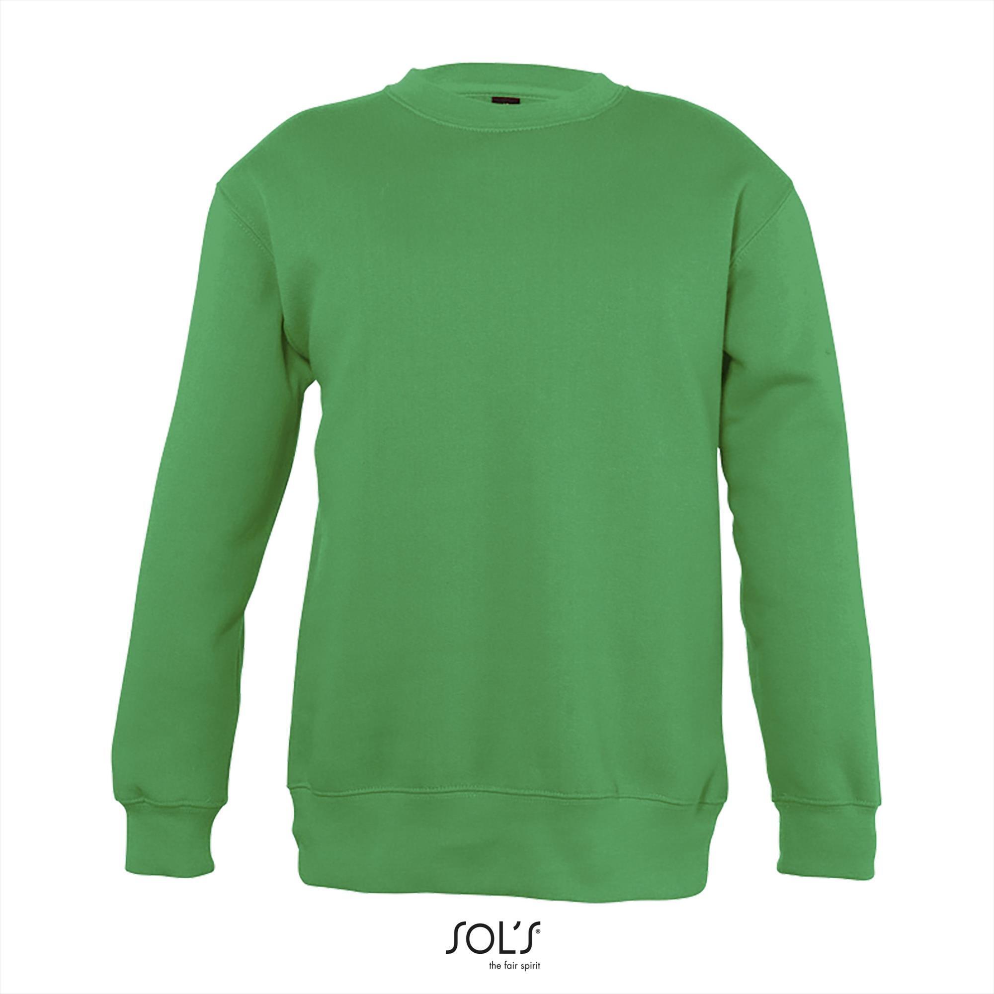 sweatshirt voor kinderen kelly groen