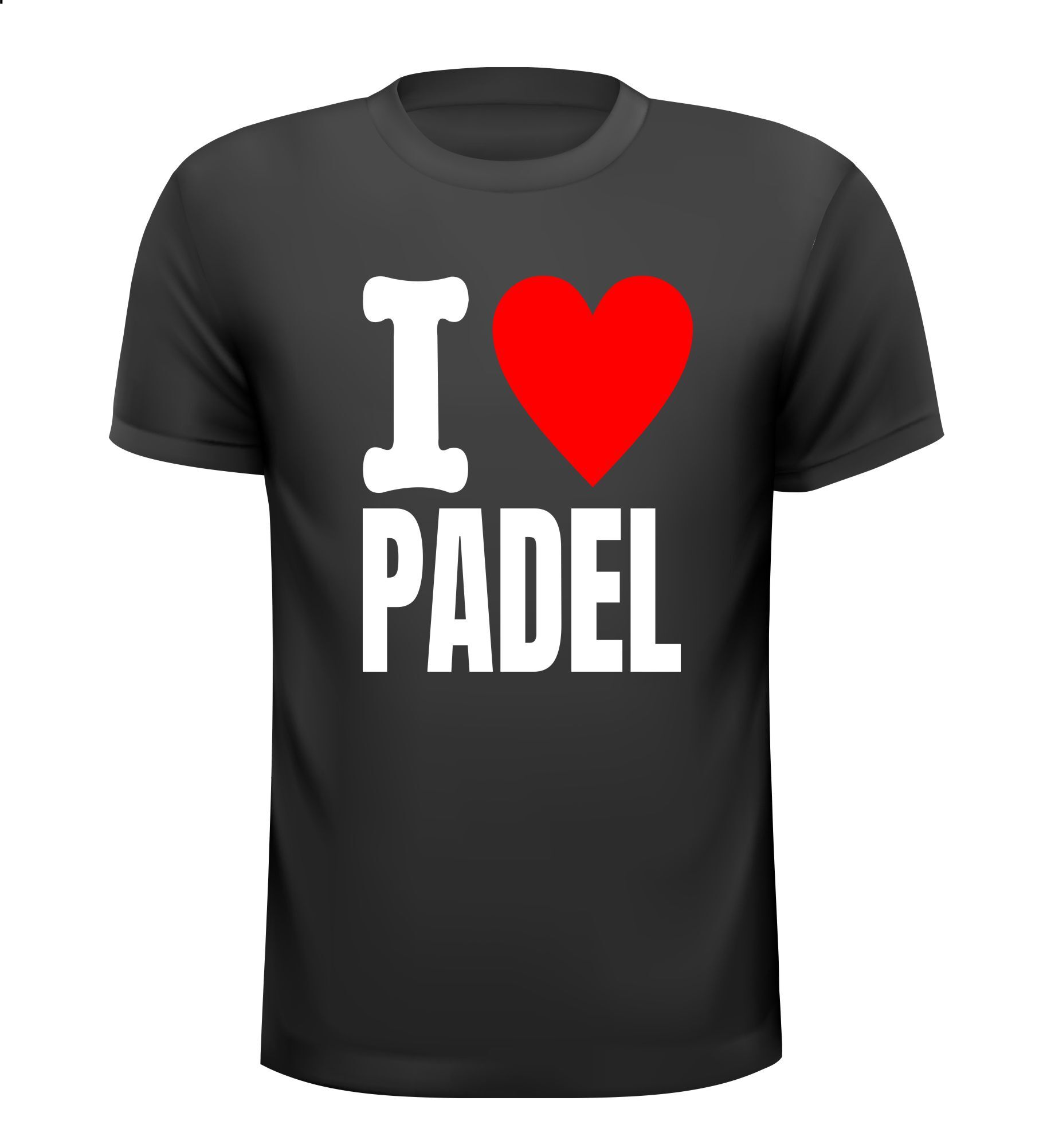 T-shirt I love padel