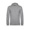 Trendy hoodie voor mannen bedrukbaar grijs