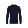 Trendy Sweater sweatshirt trui unisex heren marine blauw