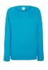 Trui dames Lichtgewicht dames sweater azuur blauw
