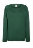 Trui dames Lichtgewicht dames sweater donker groen