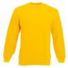 Trui sweater klassieke uitvoering unisex geel gold yellow