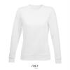 Witte Dames sweatshirt Sweaters voor Dames bedrukbaar