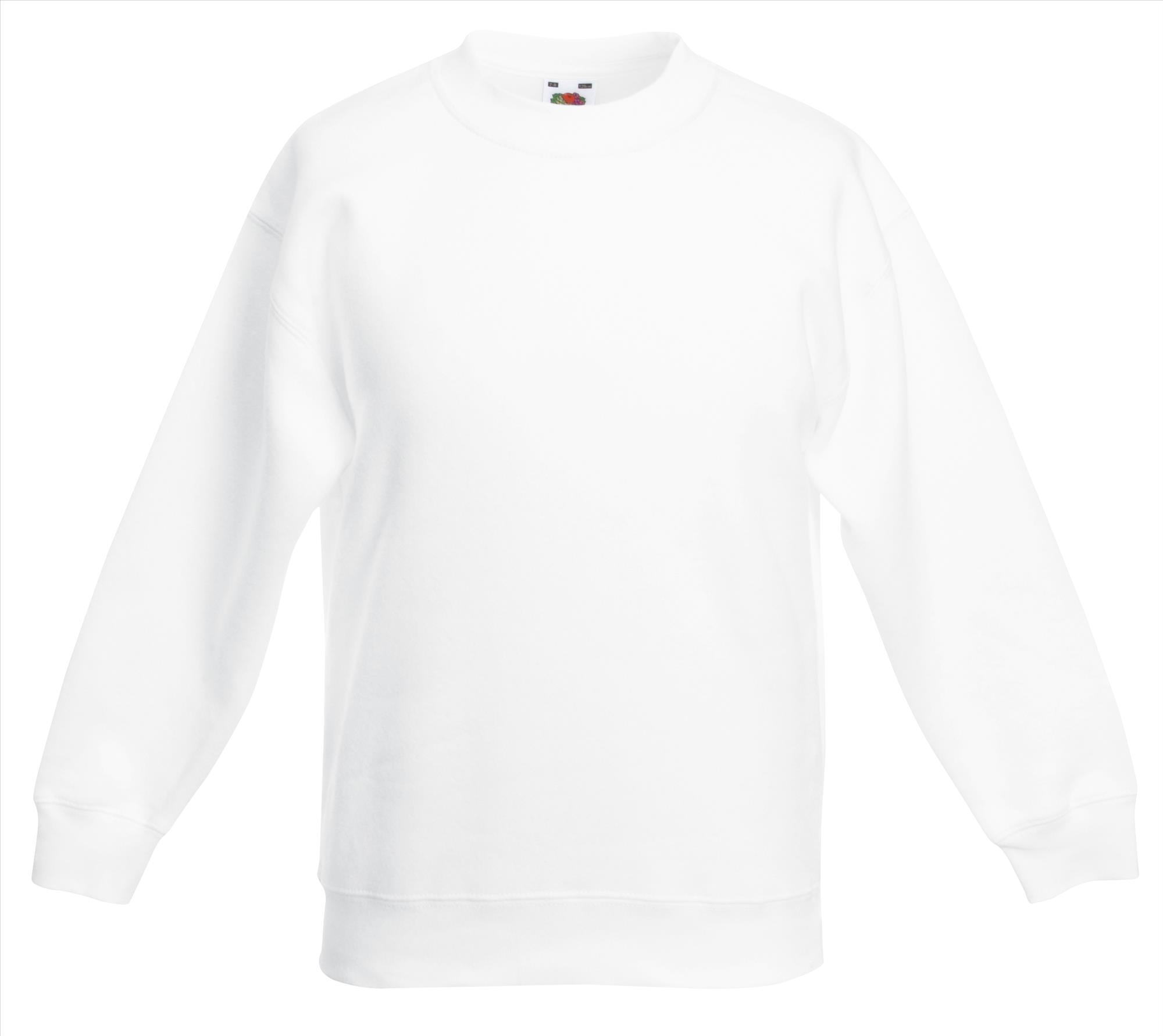 Witte lange mouwen kinder trui Kinder sweater Premium