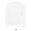 Witte Modieuze sweater trui unisex