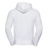 foto 2 Witte Sweatshirt met dubbellaags capuchon mannen unisex