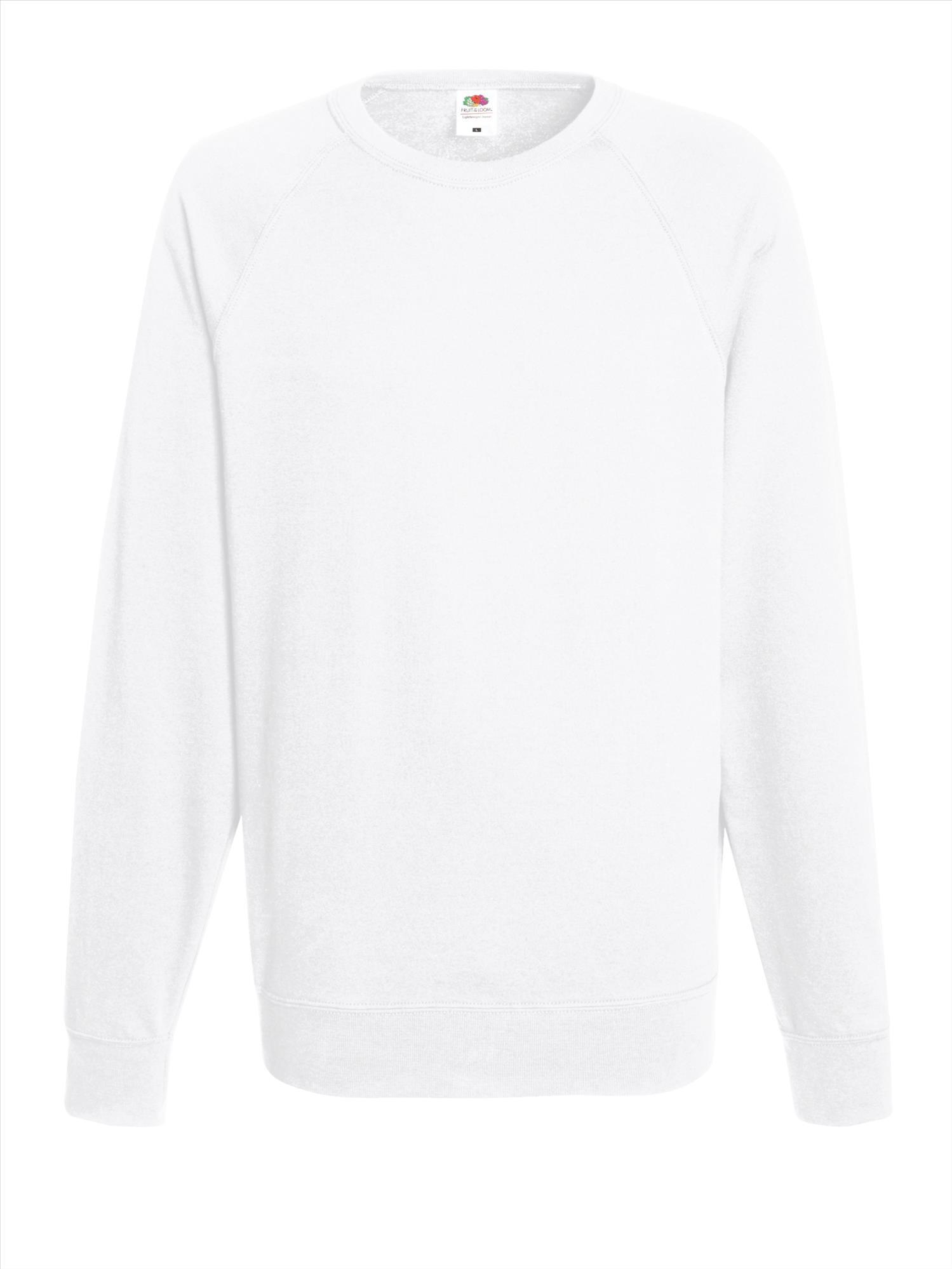 Witte Trui sweater lichtgewicht unisex 