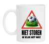 foto 1 WK EK voetbal mok niet storen ik voetbal