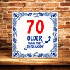 foto 3 Zeventig older than the internet tegel leuk voor jarige van 70 jaar
