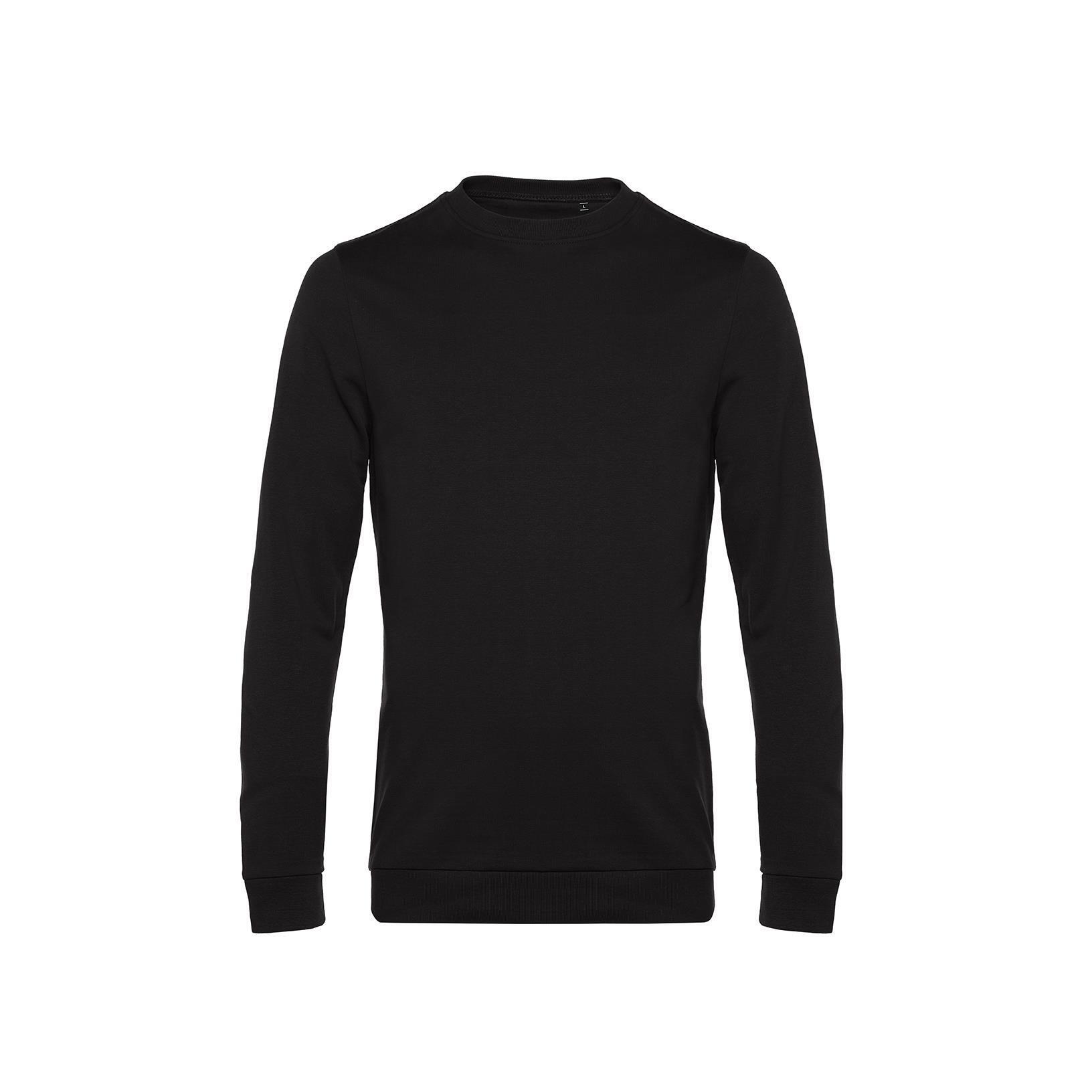 Zwarte Trendy Sweater sweatshirt trui unisex heren