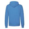foto 2 Azuur blauwe Hoodie voor hem heren unisex