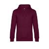Burgundy Modieuze sweatshirt met hoodie 