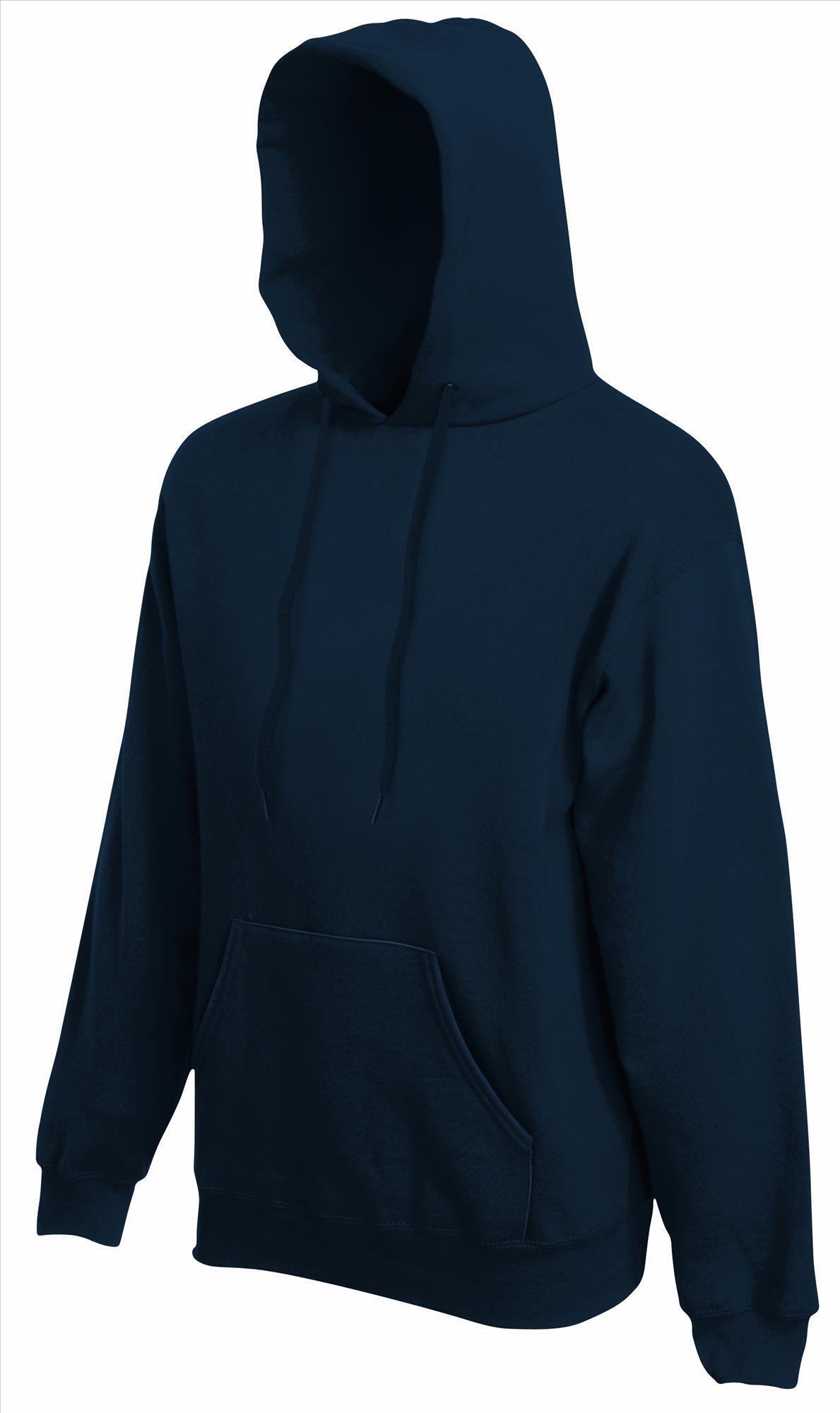 Donkerblauwe Hoodie unisex