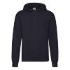 Donkerblauwe Hoodie voor hem heren unisex
