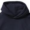 foto 4 Donkerblauwe Kinder hoodie met dubbellaags capuchon 