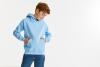 foto 7 Donkerblauwe Kinder hoodie met dubbellaags capuchon 