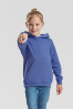 foto 4 Donkerblauwe Kinder hoodie sweater met gevoerde capuchon 