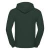 foto 2 Donkergroene Hoodie met dubbellaags capuchon volwassen