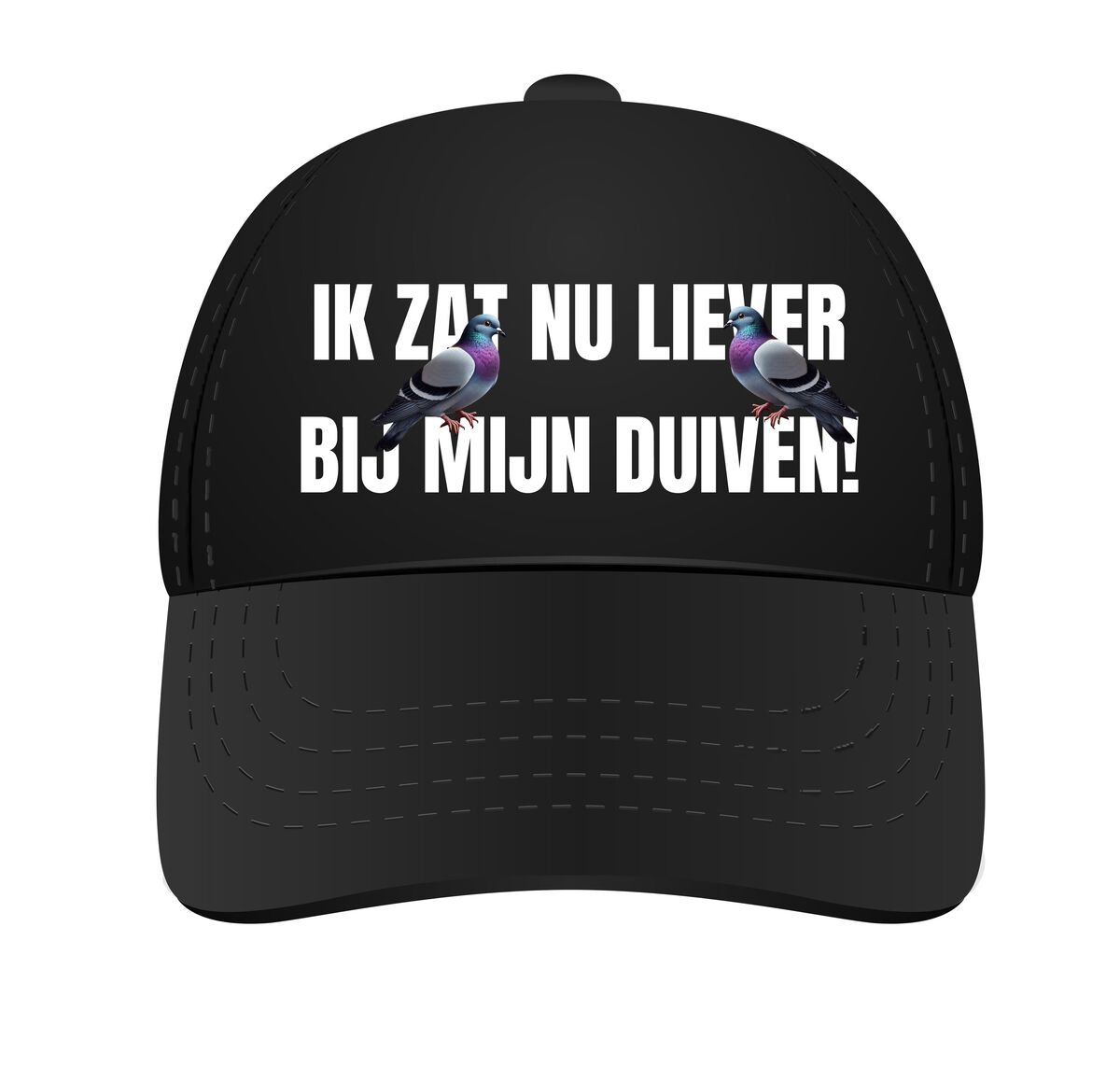 Duiven pet ik zat nu liever bij mijn duiven