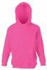 foto 1 Fuchsia roze Kinder hoodie sweater met gevoerde capuchon